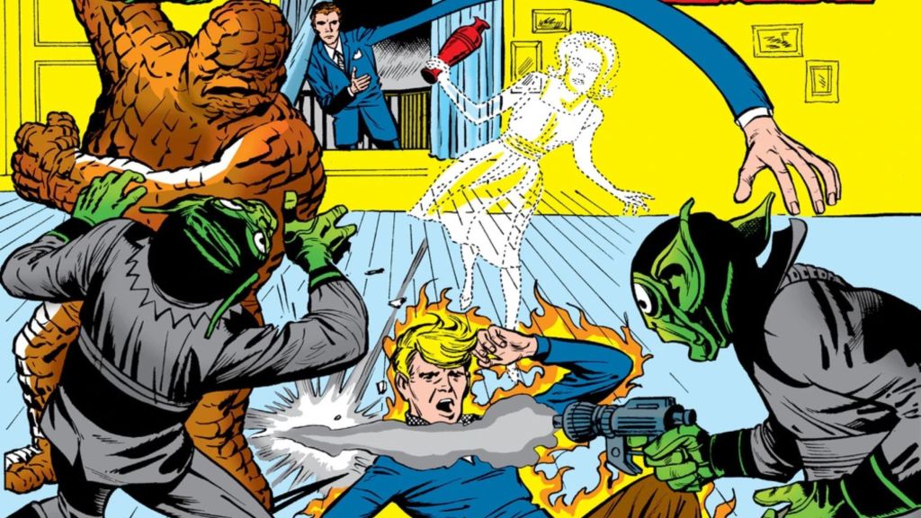 Fantastic Four vs Skrulls