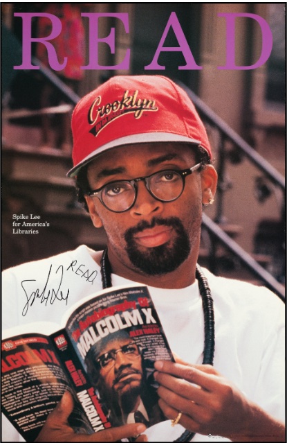 Spike Lee reading Autobiography of Malcolm X