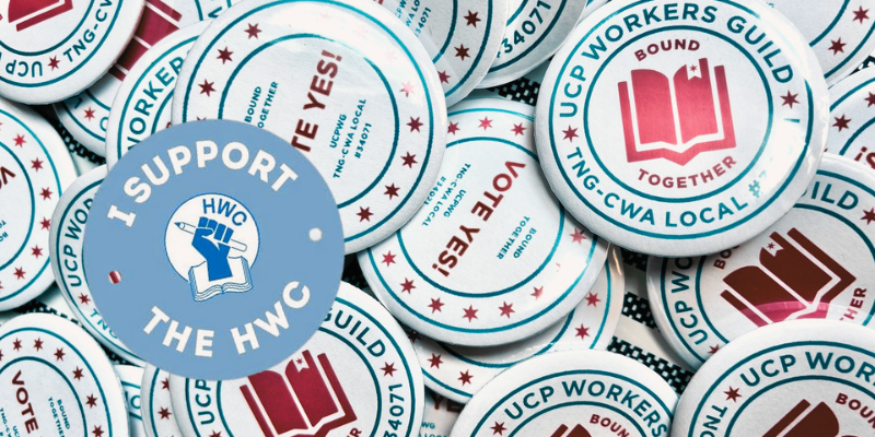 Both University of Chicago Press and Hachette Book Group have voted to unionize.