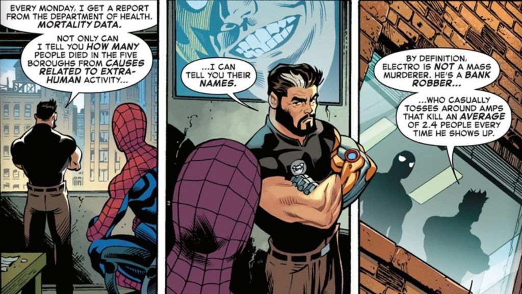 Spider-Man and Agent Griffyn