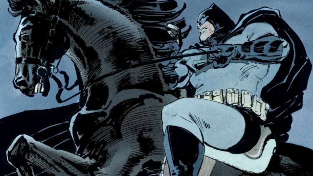 Batman on a horse