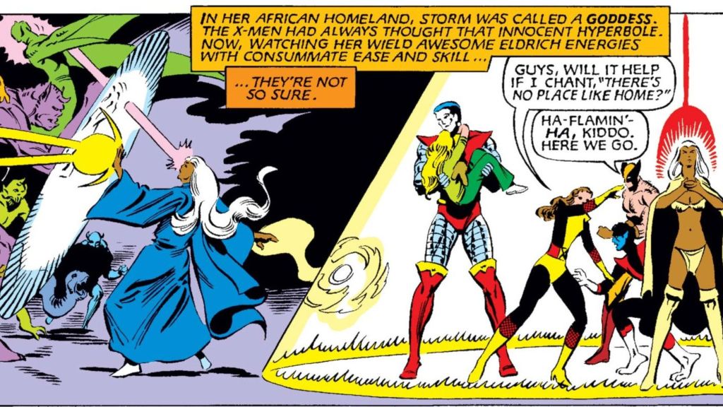 Sorceress Supreme Storm in Marvel Comics
