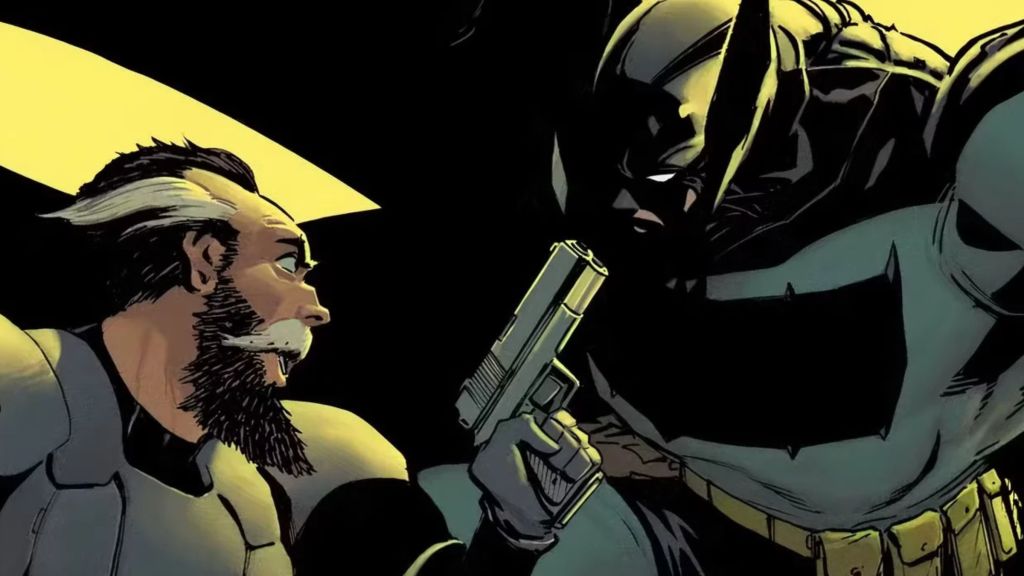 Absolute Batman's Alfred and Batman