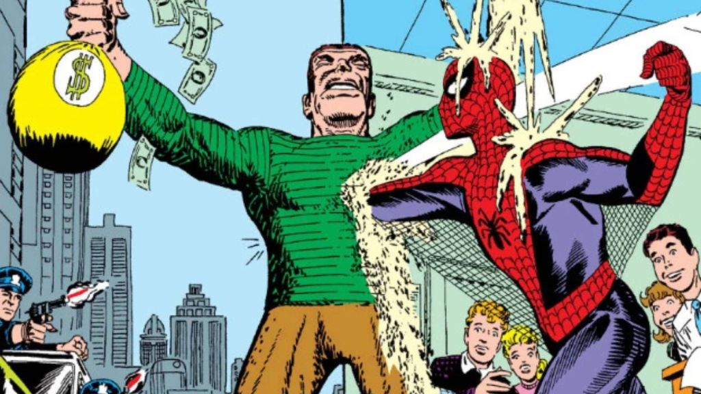 Sandman vs Spider-Man