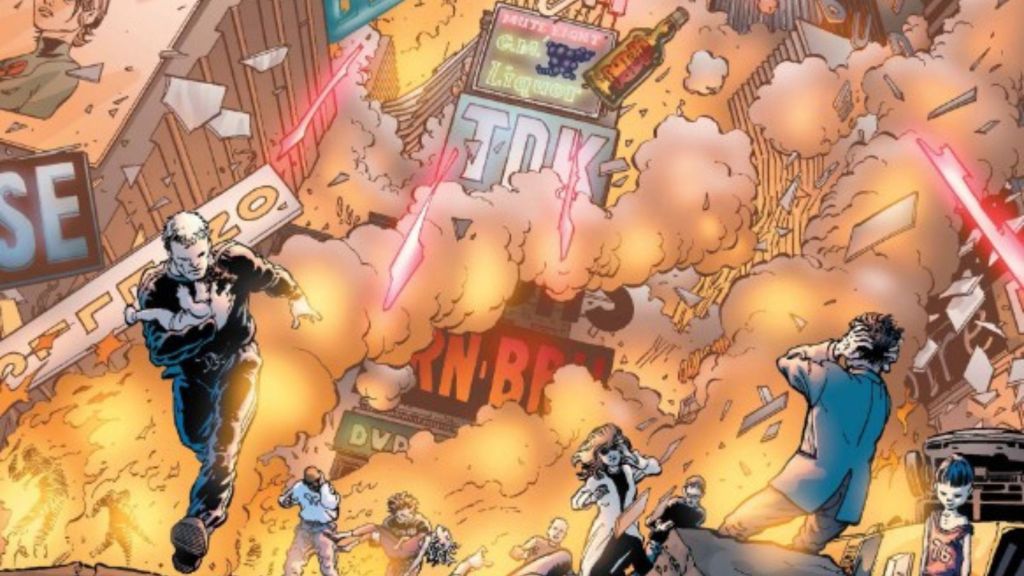 The massacre of Genosha in X-Men comics