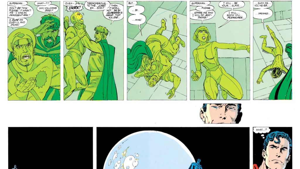 Superman kills General Zod