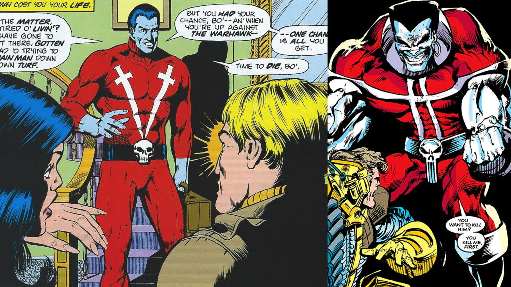warhawk marvel comics x-memn villain