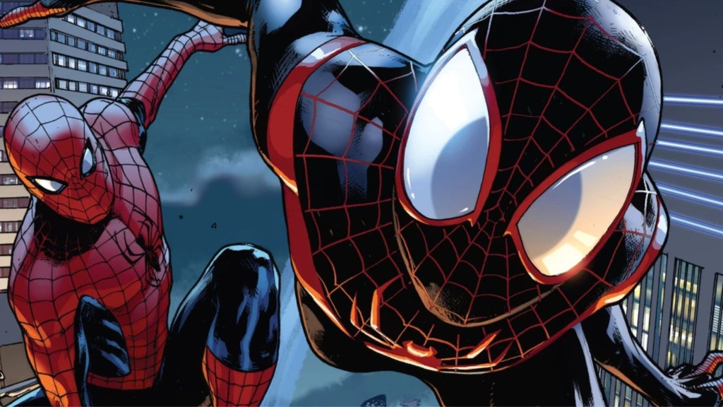 Spider-Man and Miles Morales