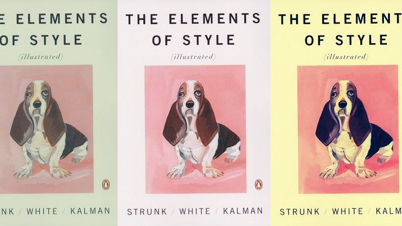 What Learning to Paint and Reading The Elements of Style Have in Common