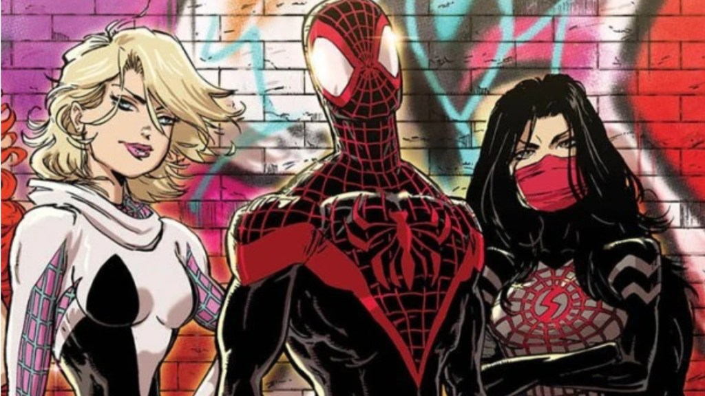Miles Morales, Gwen, and Silk