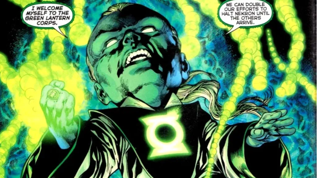 Ganthet manifesting his powers