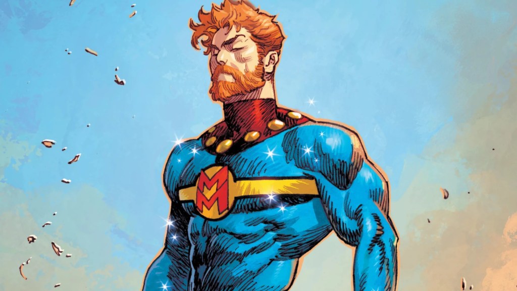 David Colton in the Miracleman costume