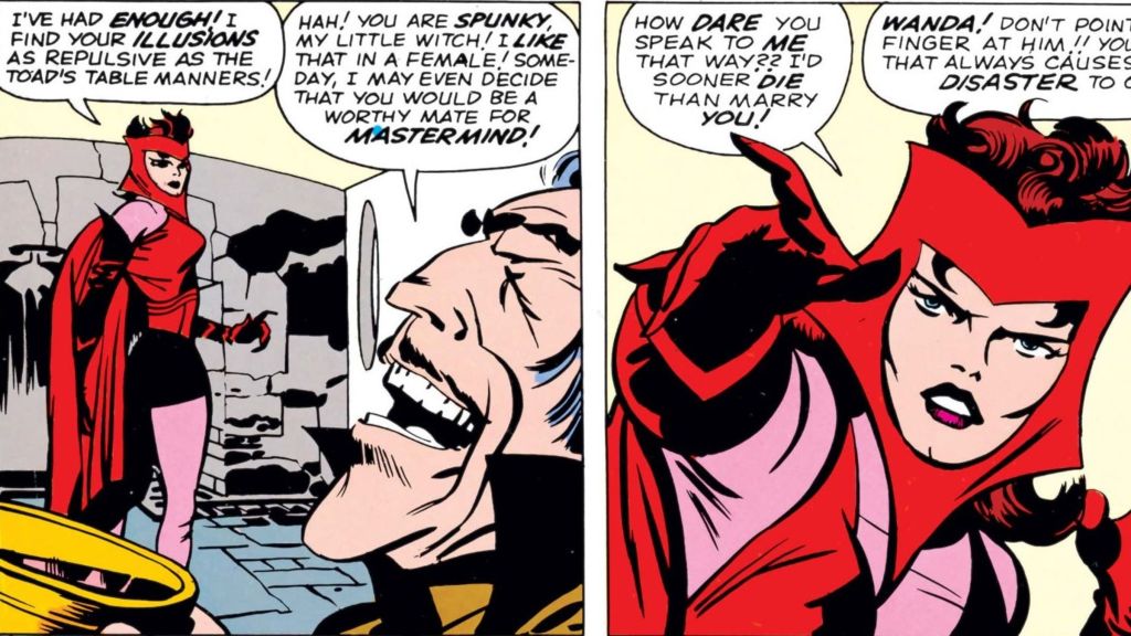 Mastermind and Scarlet Witch