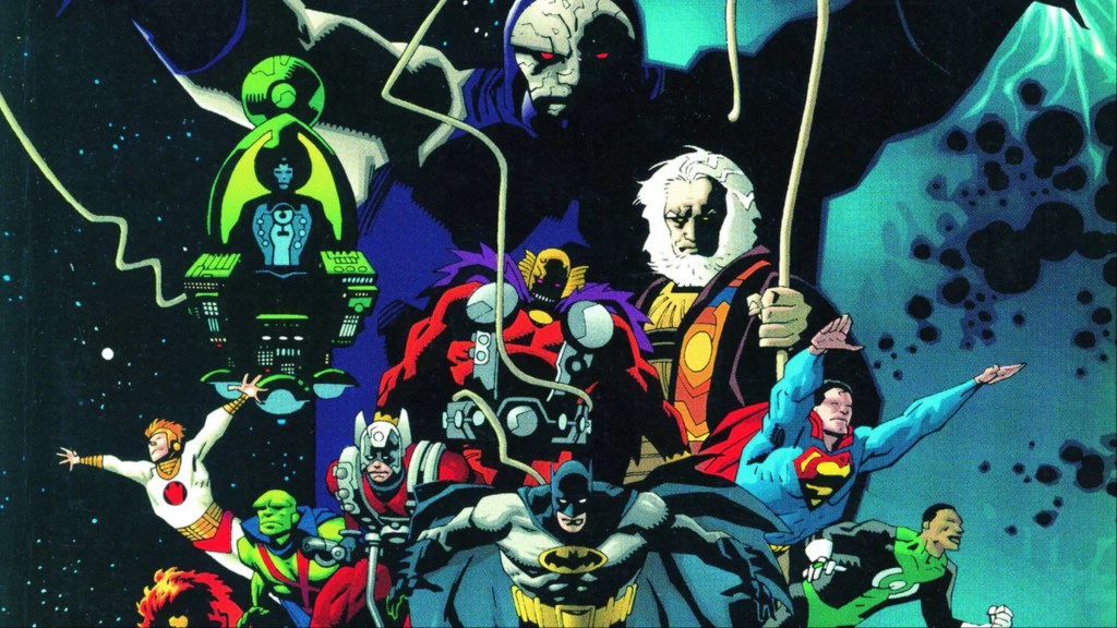 The forces of New Genesis, Apokolips, and Earth ready for battle