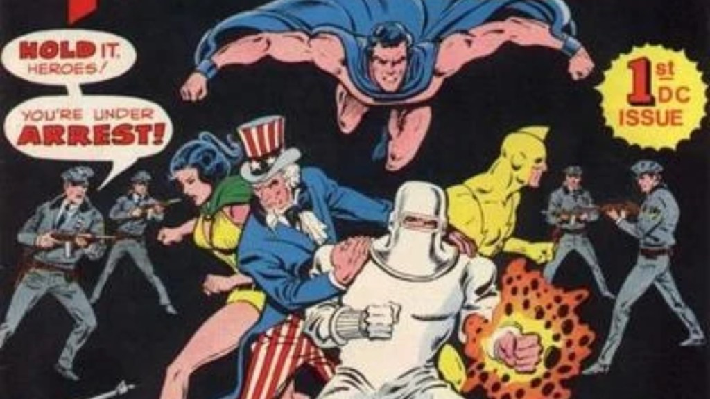 The Freedom Fighters surrounded by Nazis