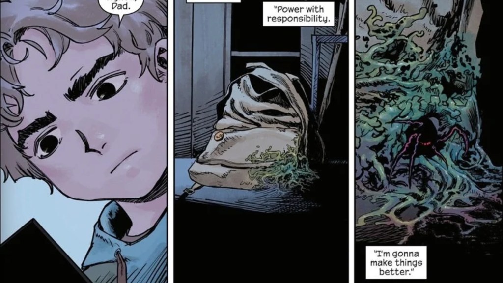 Midnight Spider-Man Power Responsibility