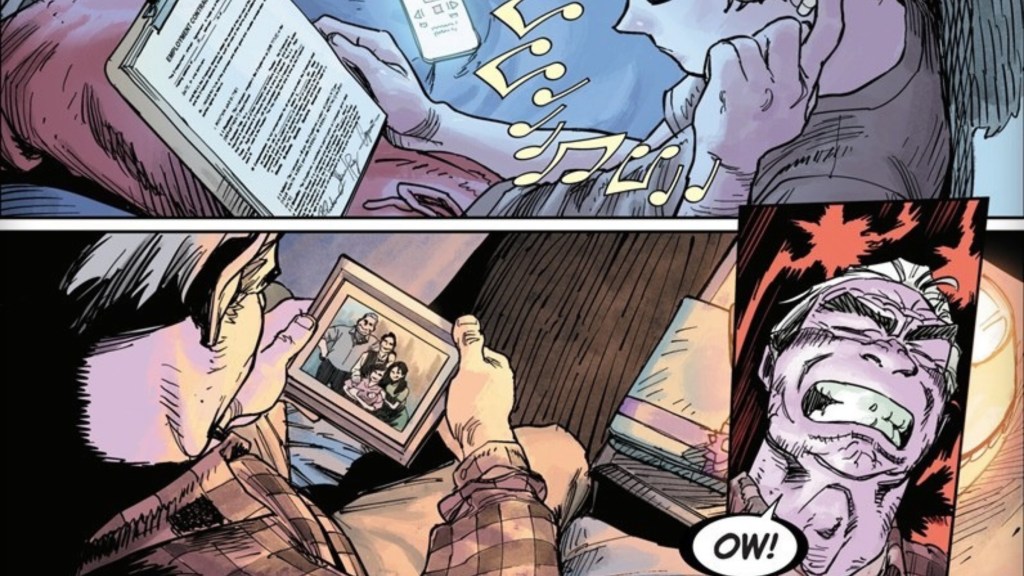 Uncle Ben is bitten in Midnight Spider-Man